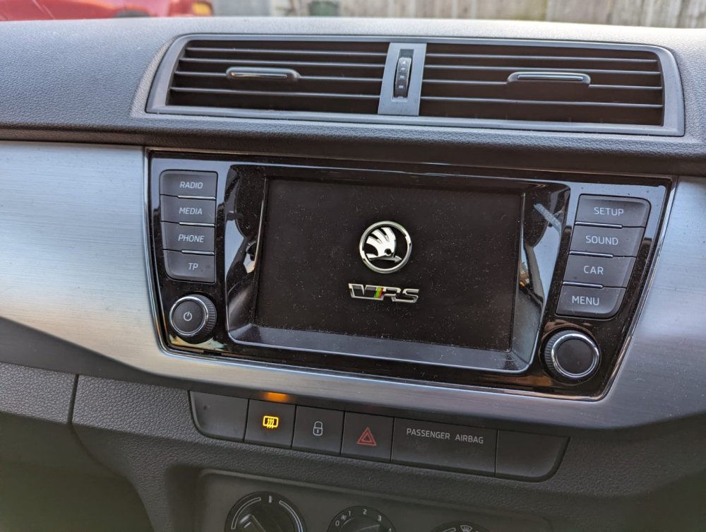 Infotainment not working Skoda Fabia Mk III BRISKODA