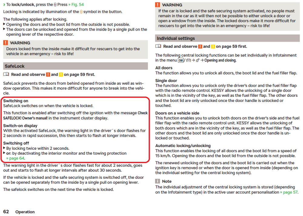 Alarm Skoda Octavia Mk III (2013 2020) BRISKODA