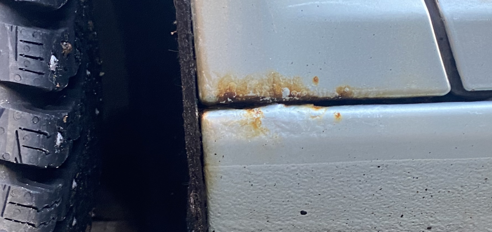First visible rust! - Skoda Octavia Mk2 (2004 - 2013) - BRISKODA
