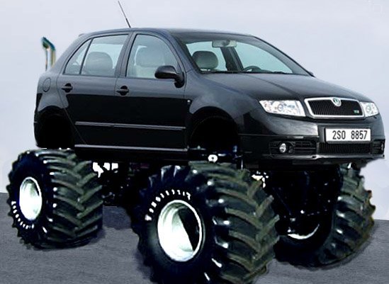 Skoda fabia lift kit deals