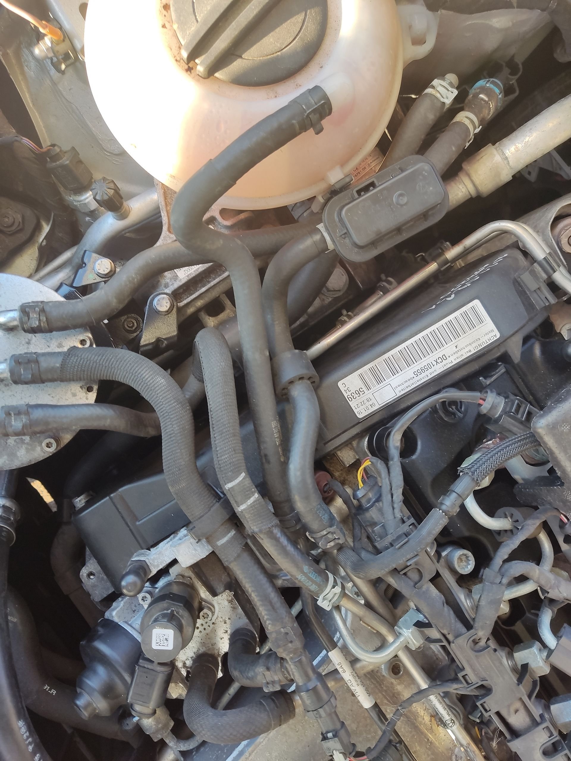 Superb 1.6 TDI, metal shavings in fuel filter Skoda Superb Mk III