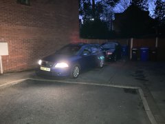 Arrived home for the first time
