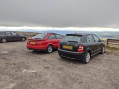 Run out with my dad - Hartside Top