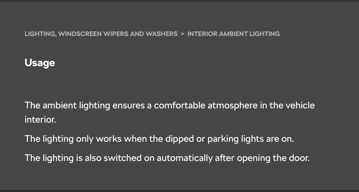 ambient lighting - always on?