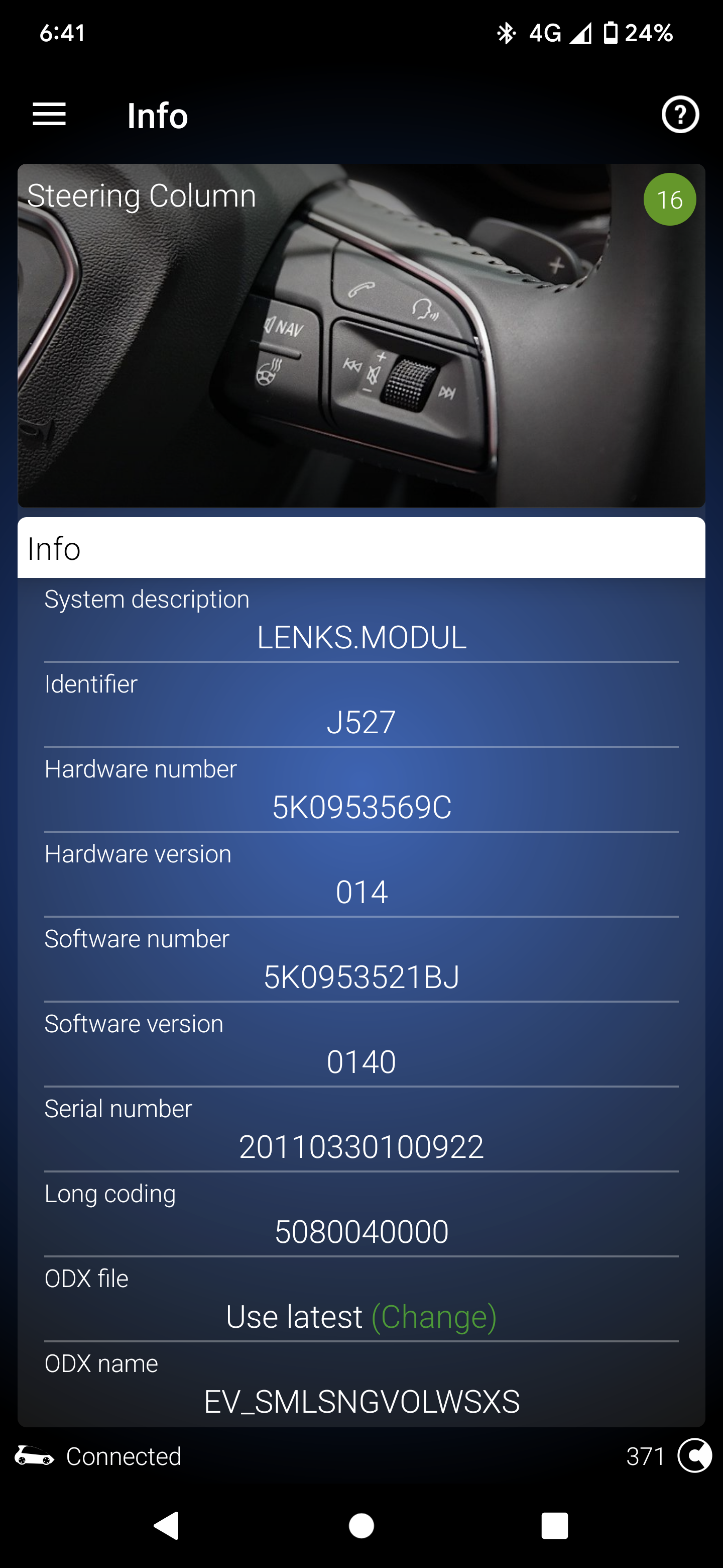 Cruise control mk2 Octavia retrofit Skoda Octavia Mk II (2004 2013