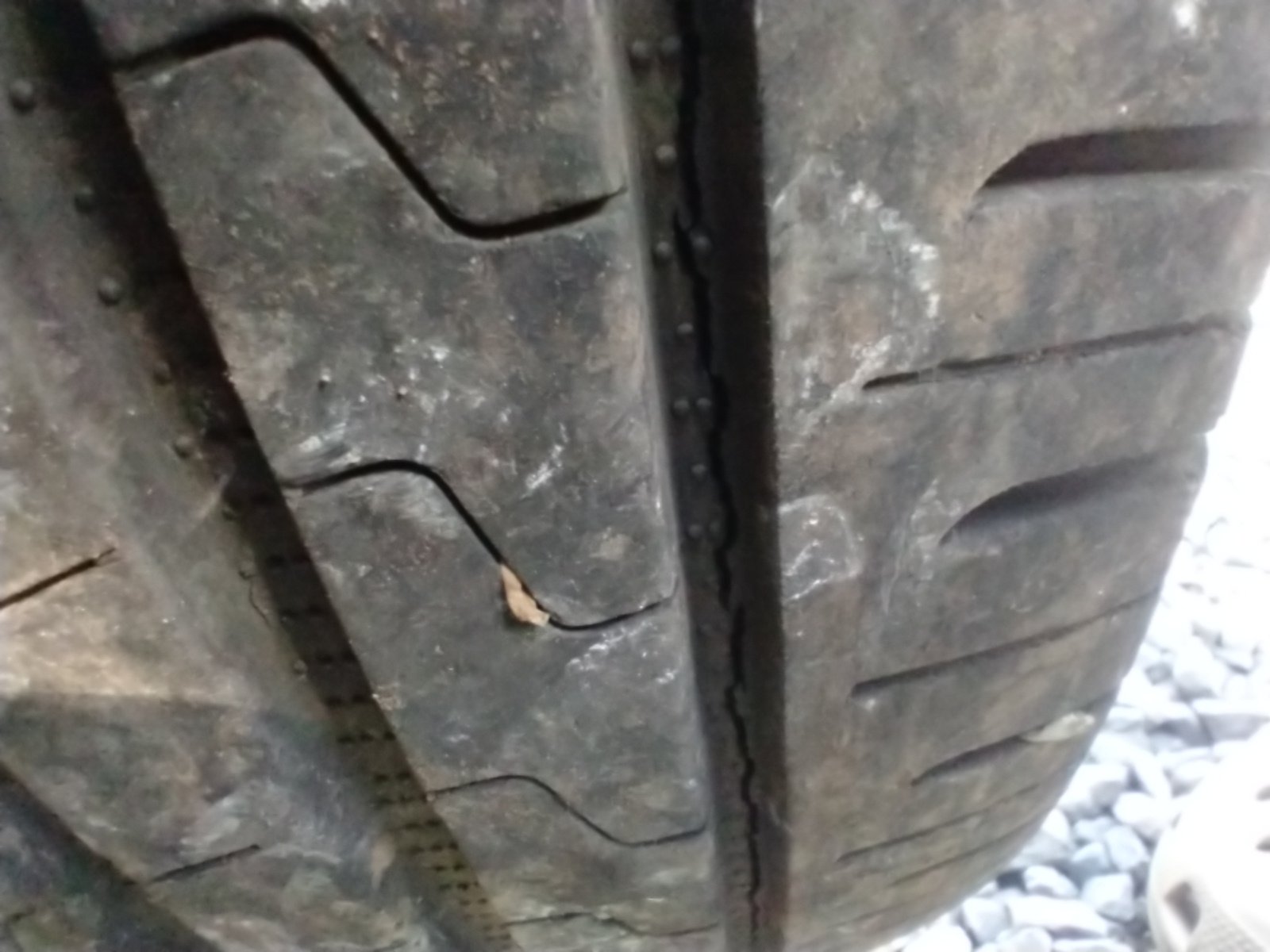 Cracking in between the treads (long ways) is it safe to drive? Tyres & Wheels BRISKODA