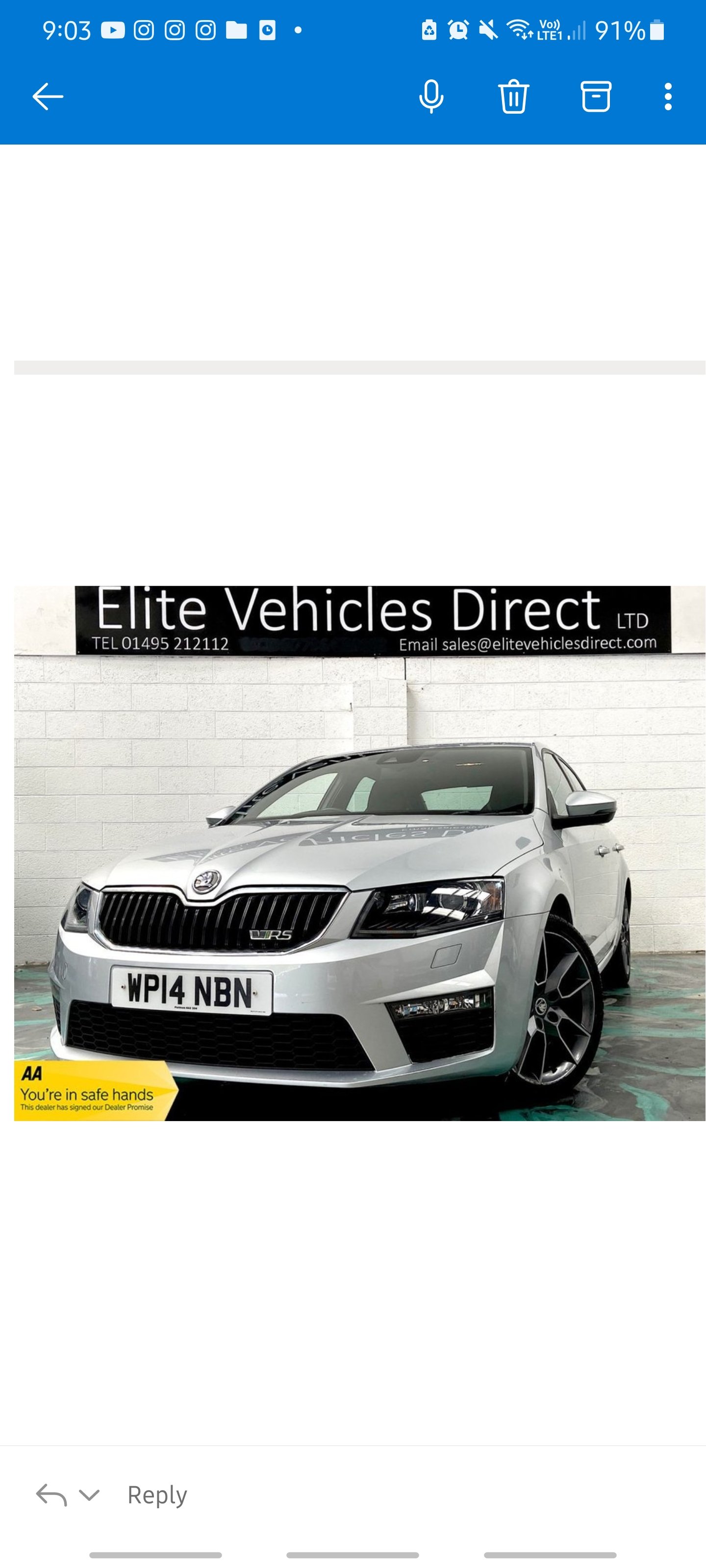 Skoda octavia vrs iii