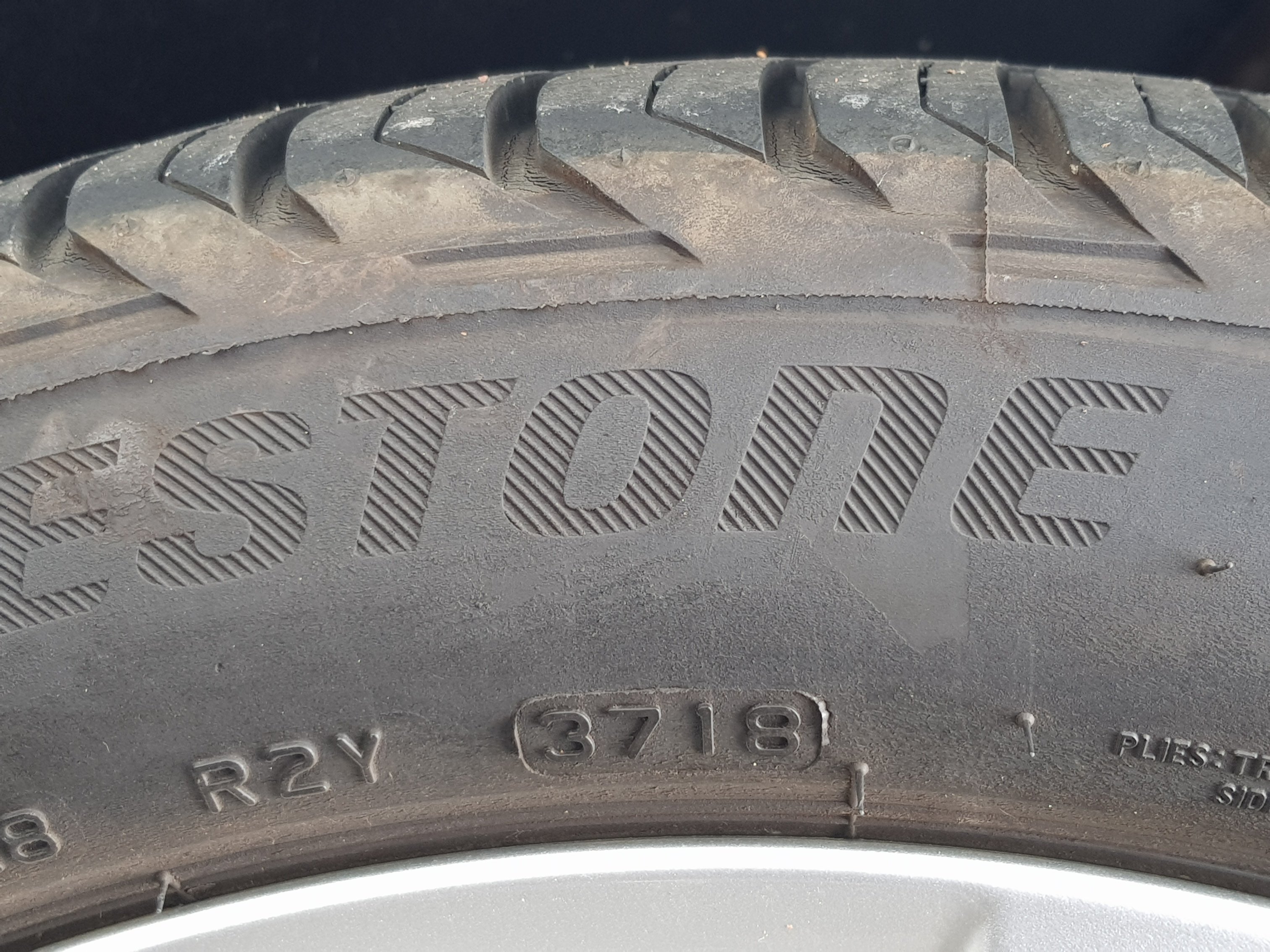 Cracking in between the treads (long ways) is it safe to drive? Tyres & Wheels BRISKODA