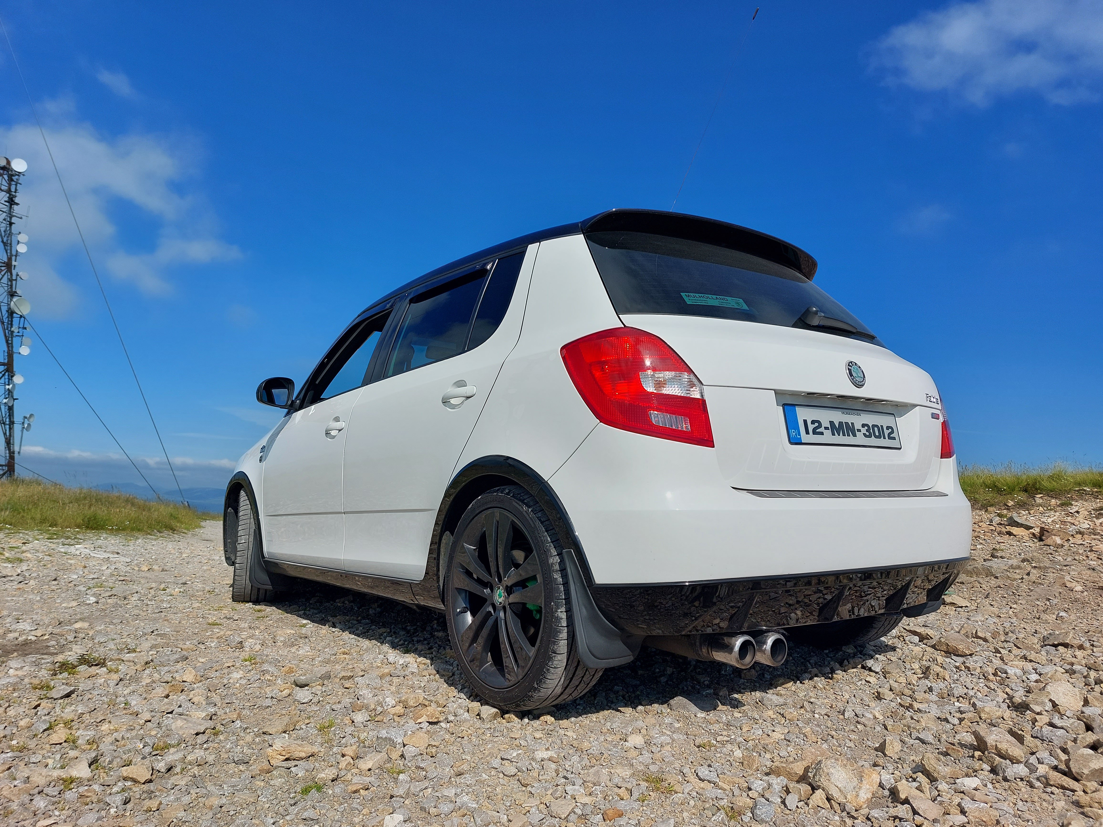 wind deflectors Skoda Fabia Mk I 1999 2007 BRISKODA