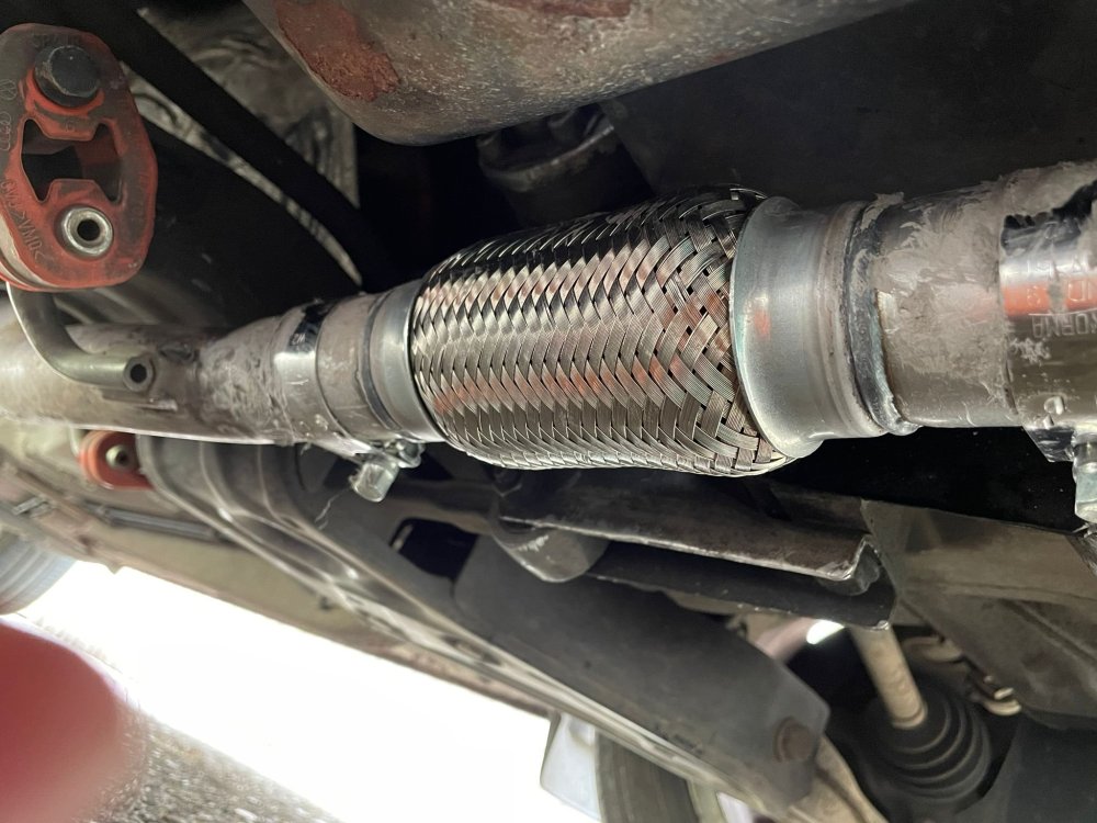 Flex Pipe Exhaust repair Skoda Fabia Guides BRISKODA