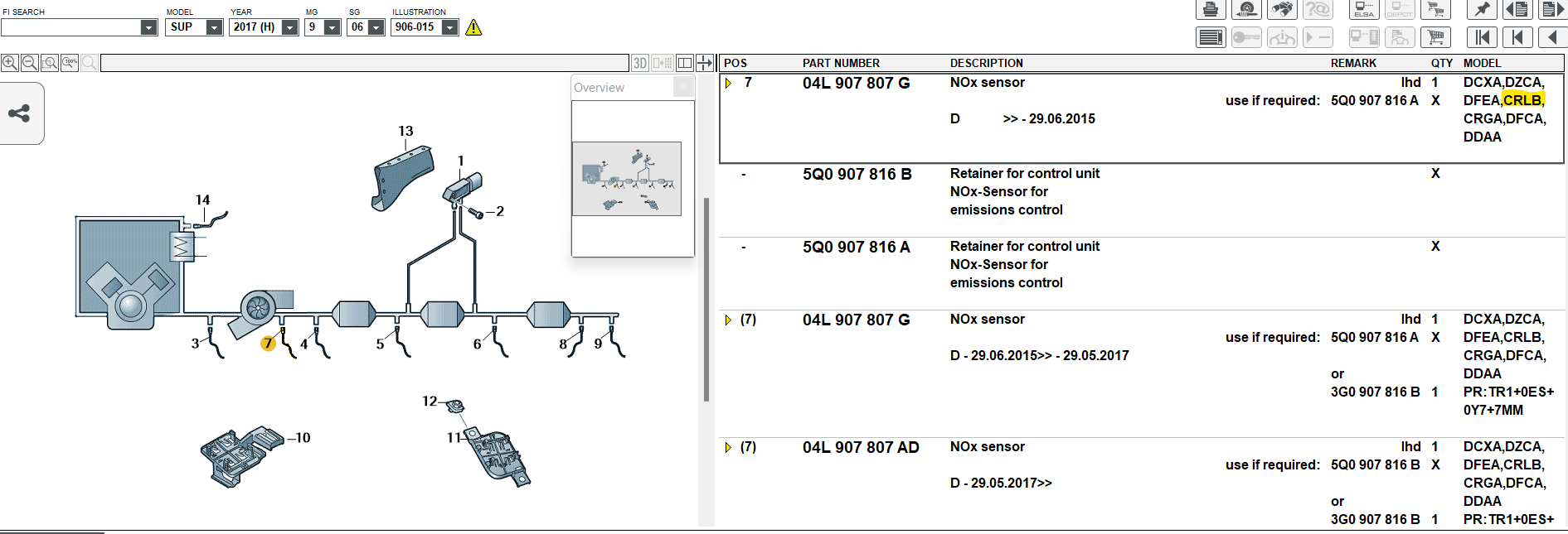 P2000 Skoda Superb Mk III (2015 2023) BRISKODA