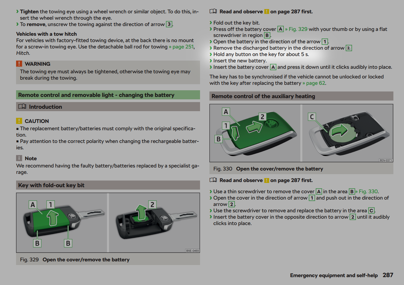 Battery problems with key fob Skoda Karoq BRISKODA