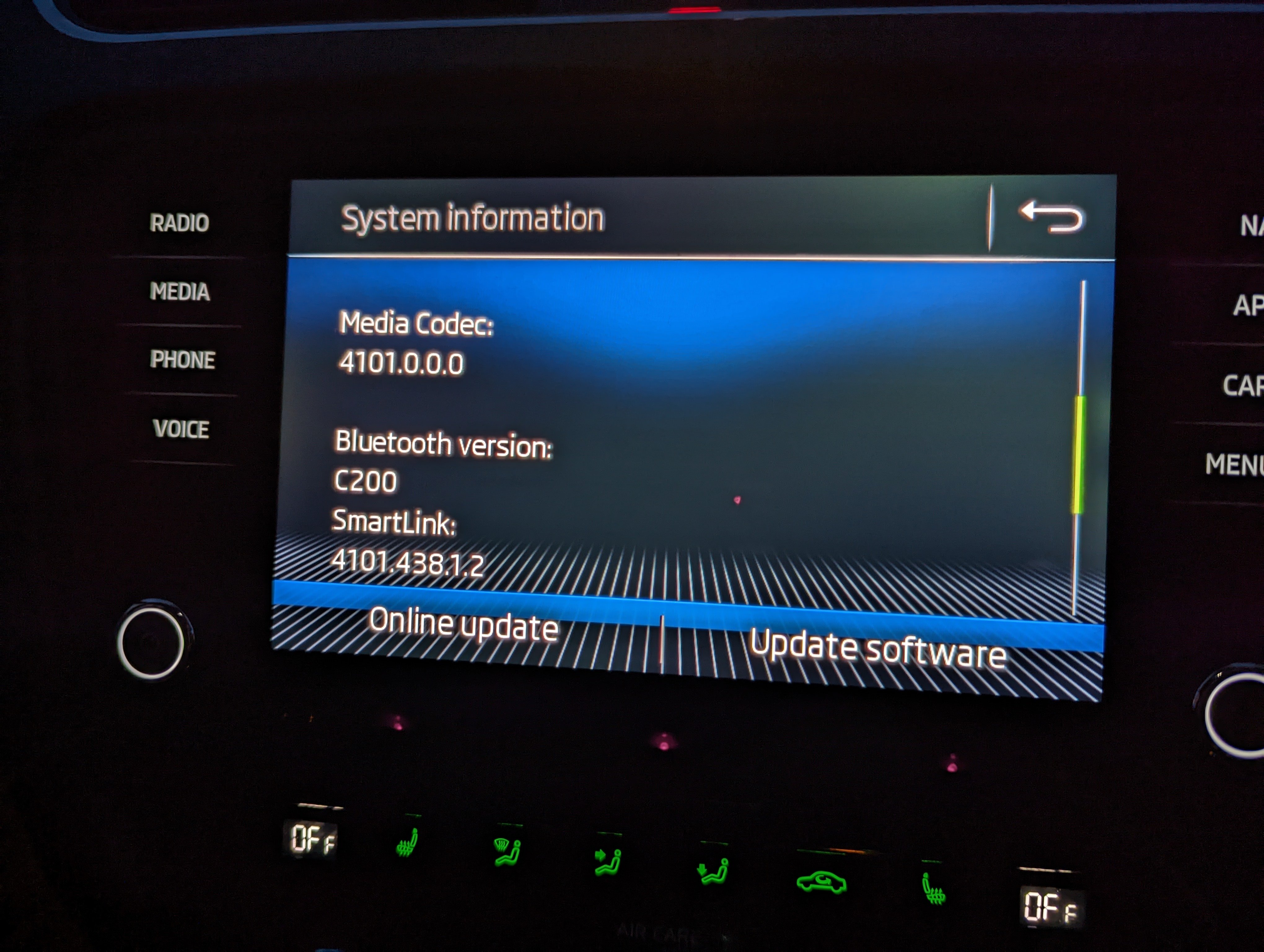 Amundsen voice control poor voice recognition Skoda Octavia Mk III