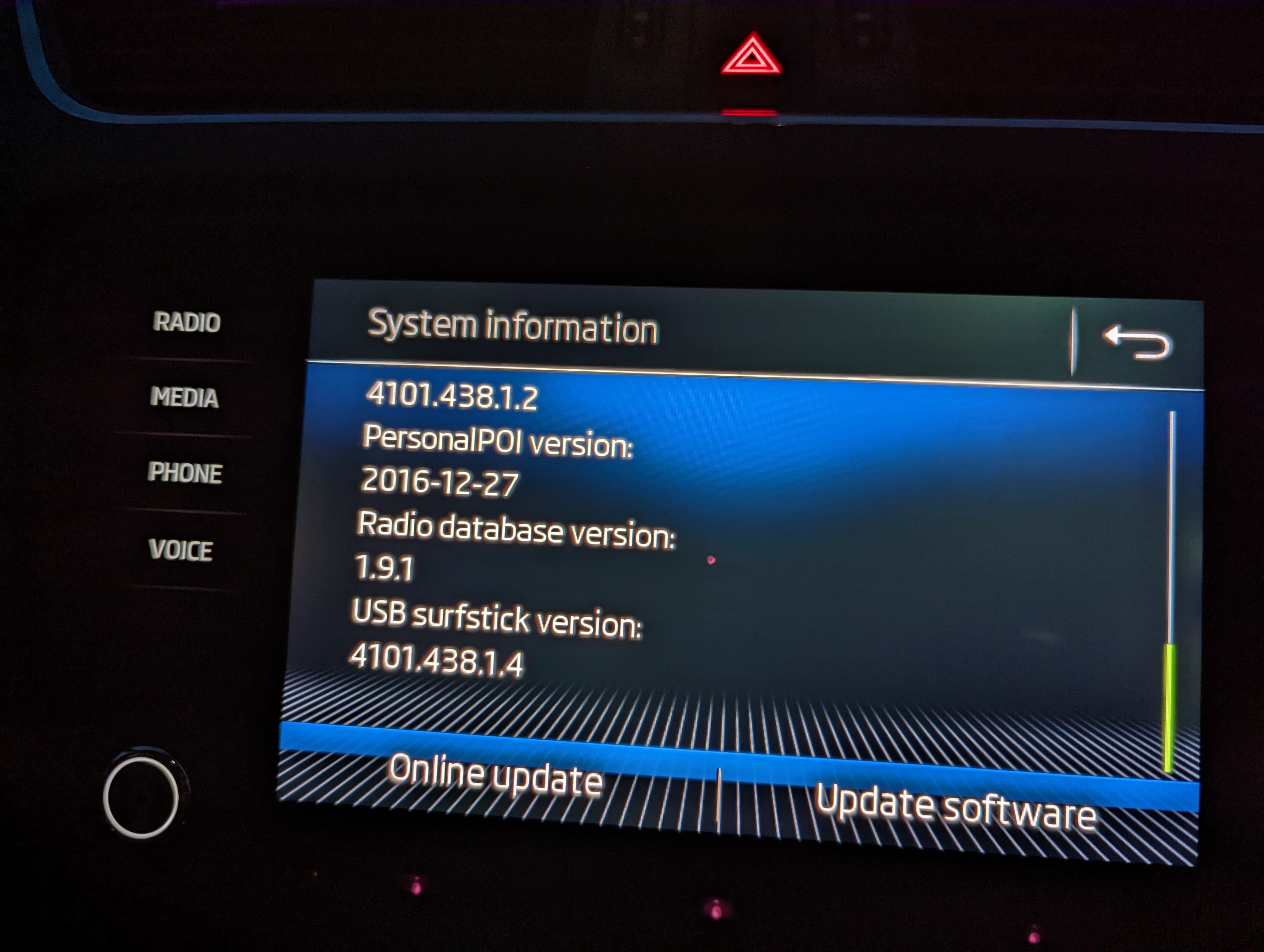 Amundsen voice control poor voice recognition Skoda Octavia Mk III