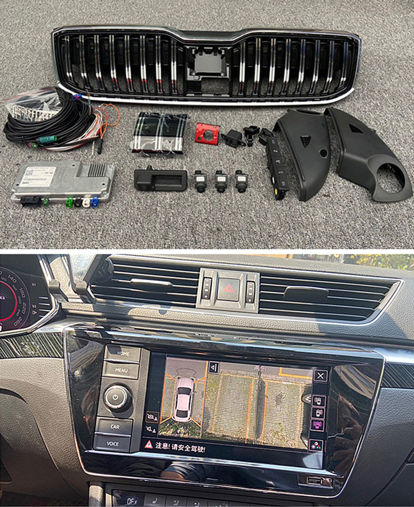 Skoda Superb original 360 panorama view/camera - Skoda Superb Mk3 (2015 ...