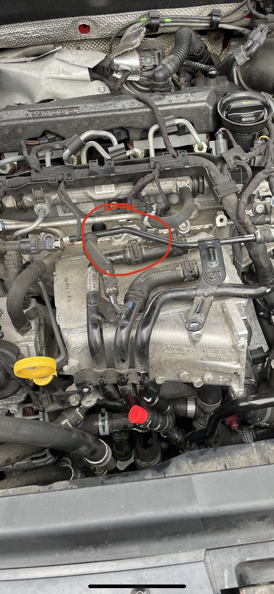 IAT Intake Air Temperature sensor location and removal Skoda