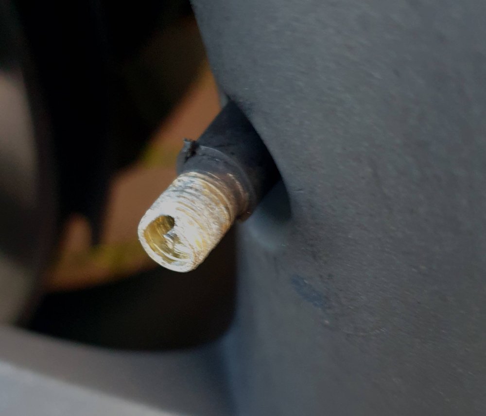 Tyre valve damage and MOT query Tyres & Wheels BRISKODA