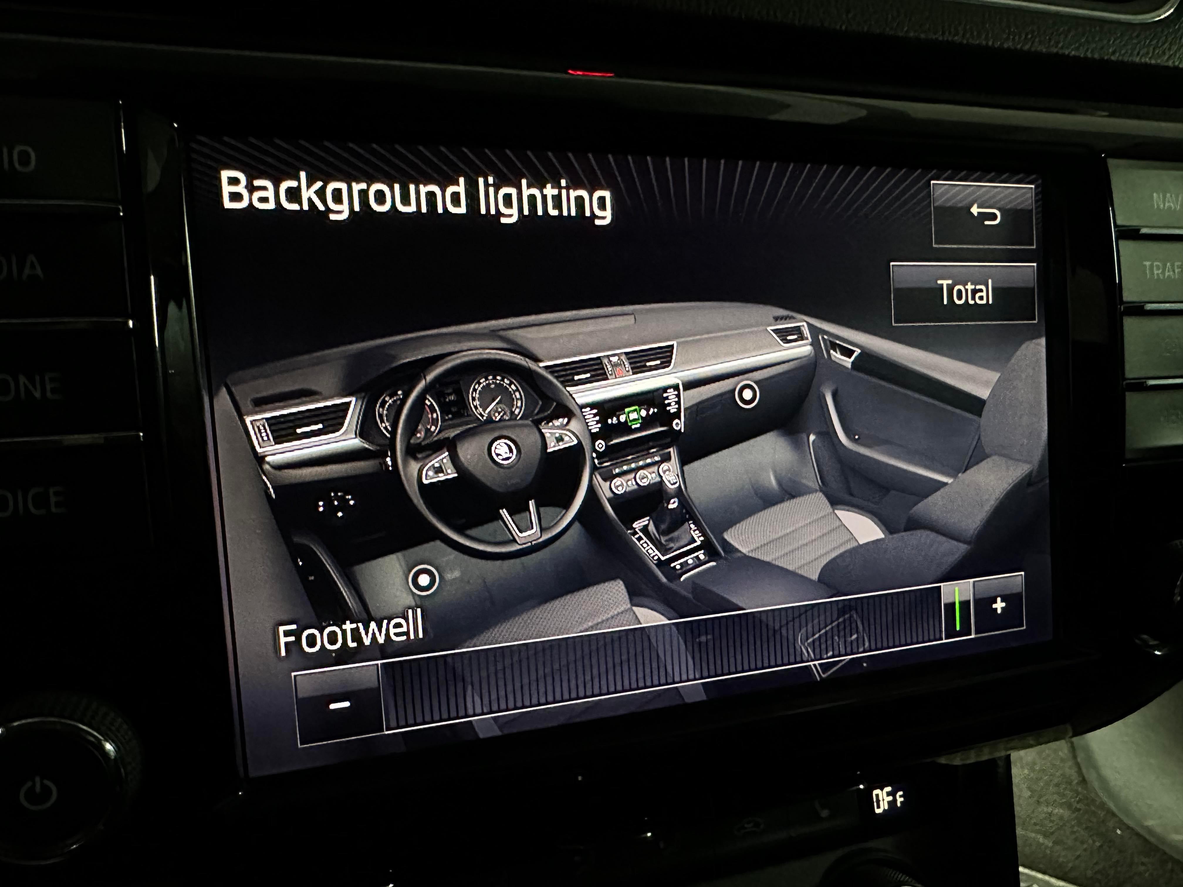Enable Ambient light menu with VCDS