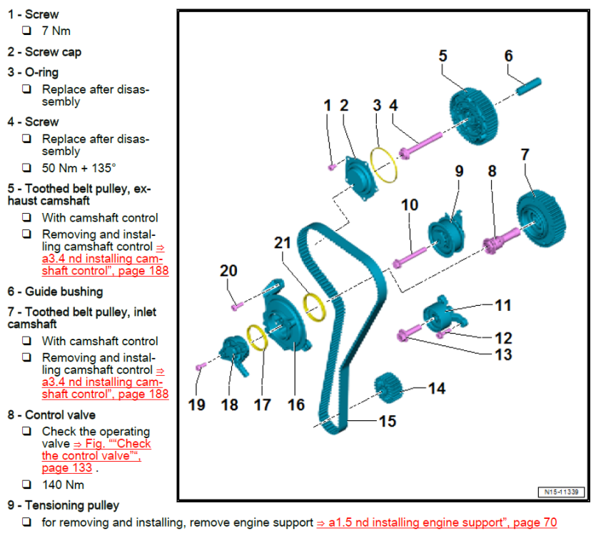 EPC Light and P0011 Intake Camshaft Position issue (timing over