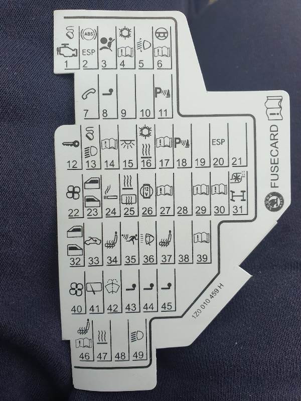 Car will not start. Wiring short circuit? Skoda Octavia Mk II (2004