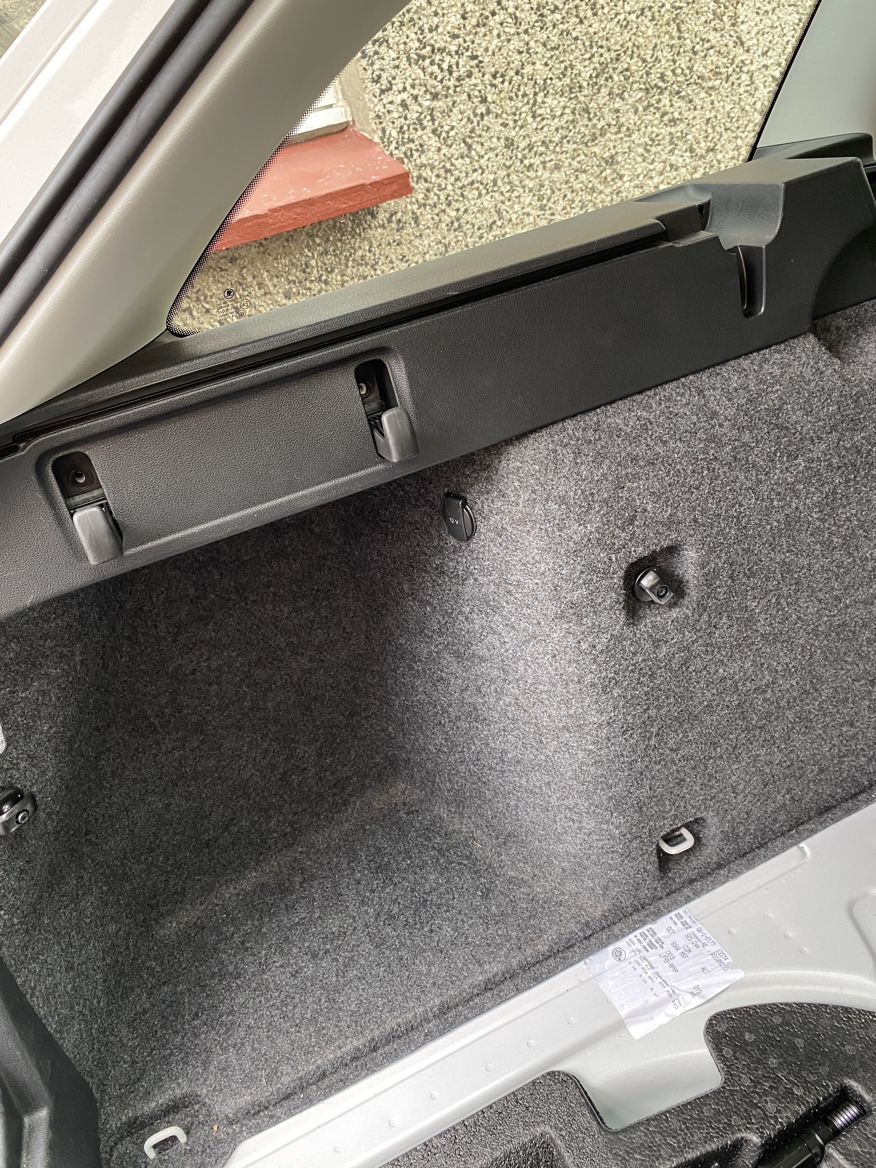Octavia Estate rear washer leak / trim removal