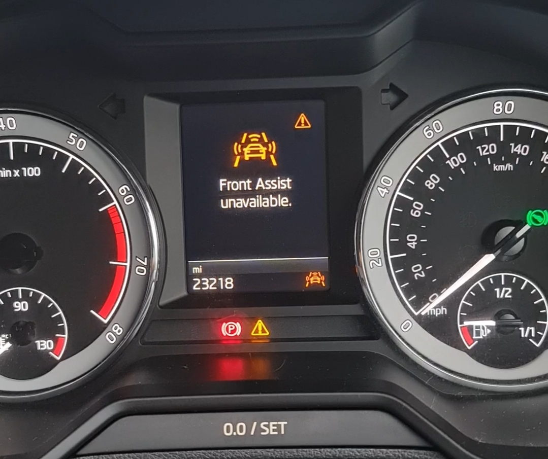 Airbag Module and Front assist Unavailable Audio, Electronics and