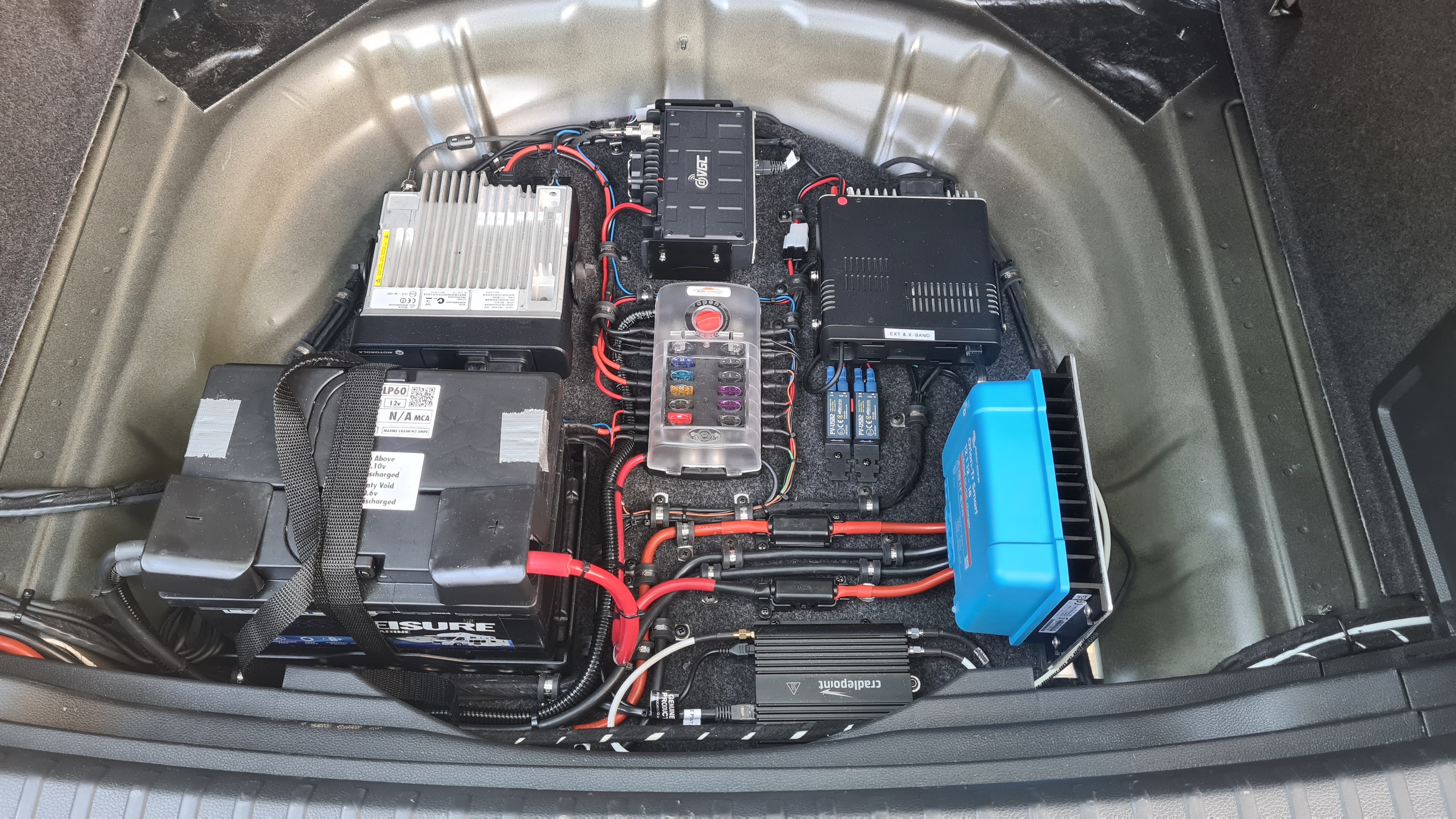 I need to get power straight from the battery into the cabin of my 2019 Karoq 4x4