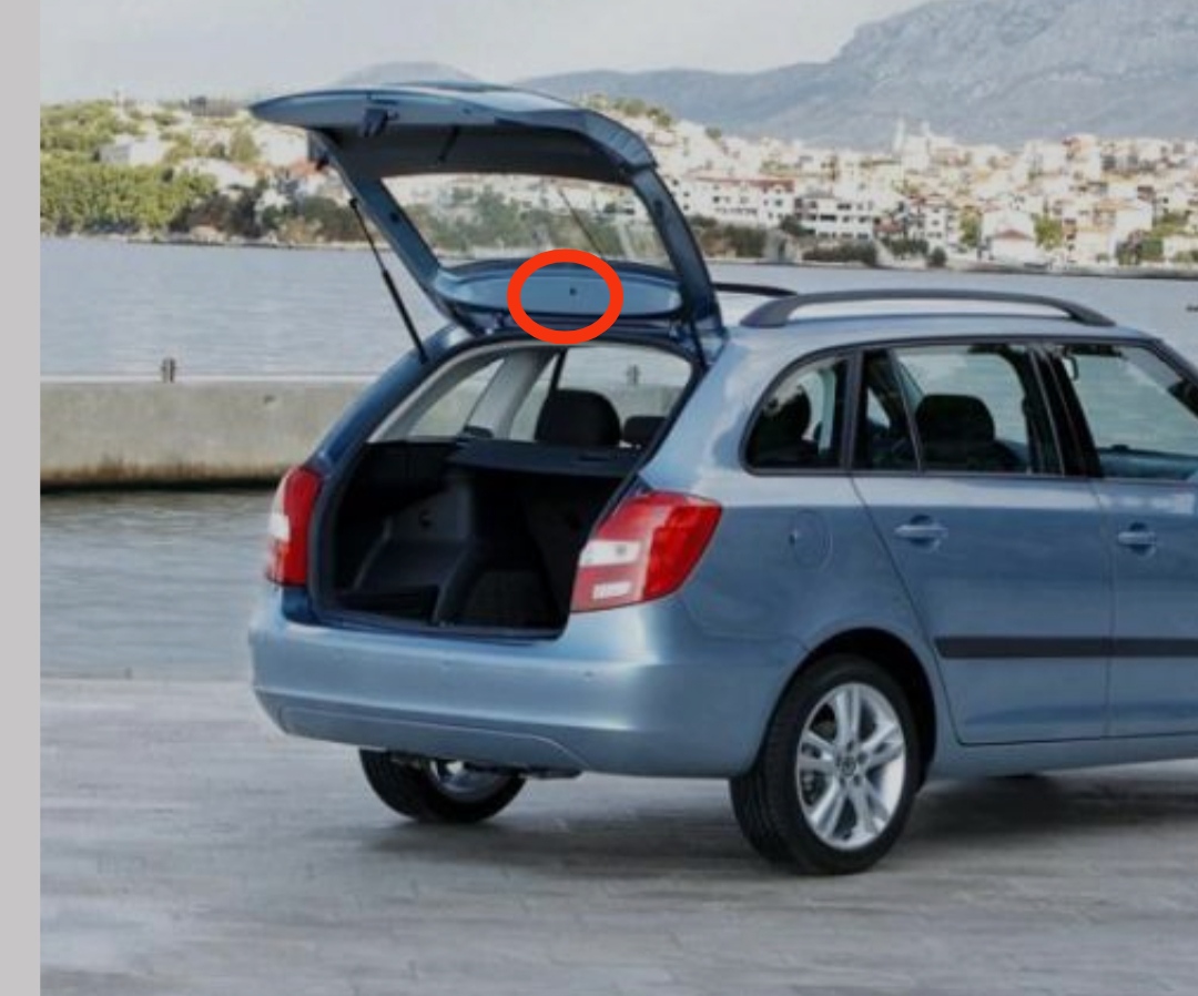 third brake light Skoda Fabia Mk II (20072014) BRISKODA