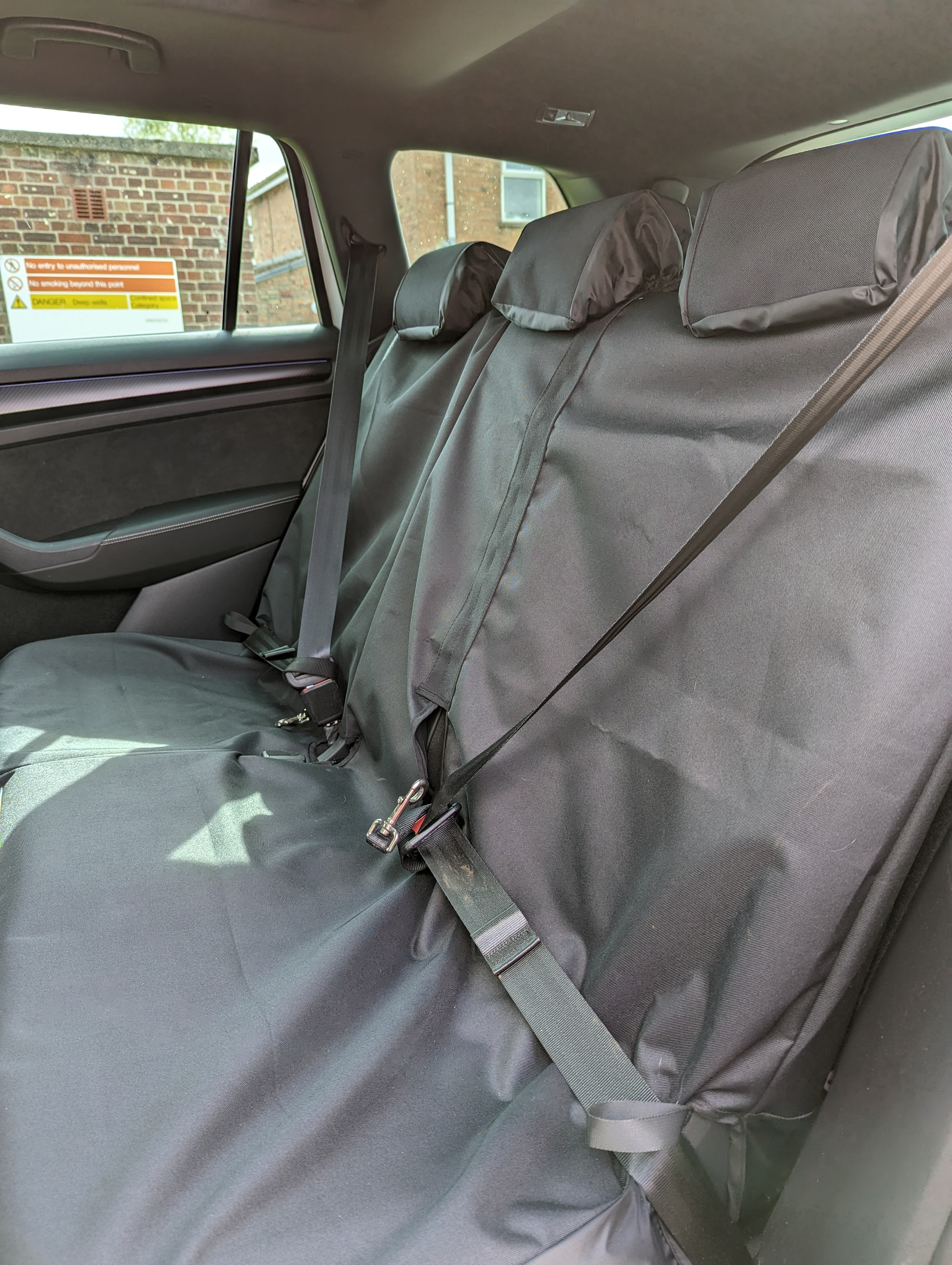 FROON Car Seat Covers Universal Set For Skoda Kodiaq 2017-2020/Karoq 2018-2021/Skoda Fabia 2007-2019 Car Accessories, Green - View #2