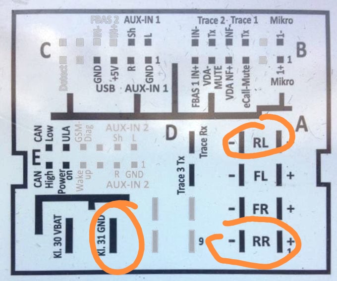 Line out connection not working? Skoda Octavia Mk III (2013 2020) BRISKODA