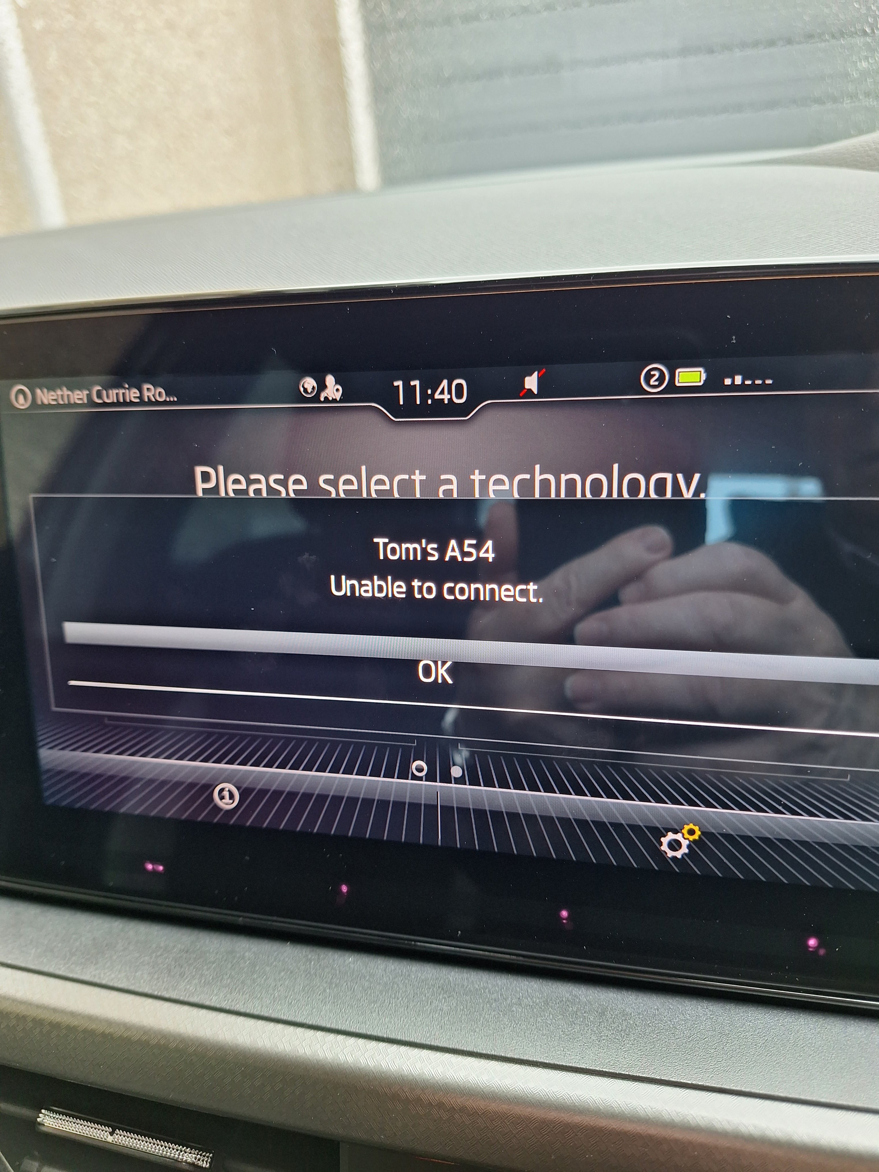 Wireless Android Auto not connecting? Škoda Kamiq BRISKODA