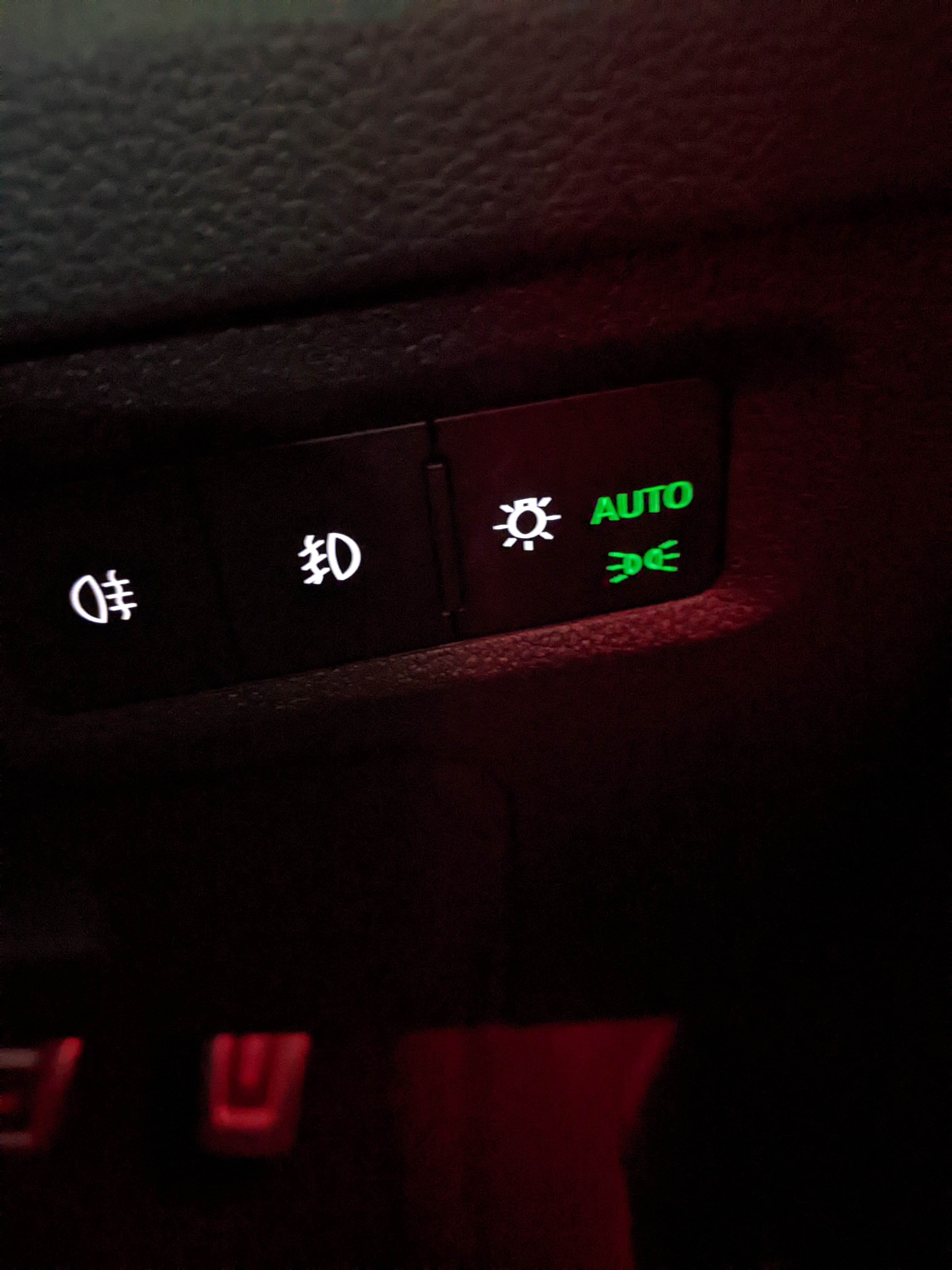 Matrix LED headlight modes and dash symbols Skoda Octavia Mk IV (2020