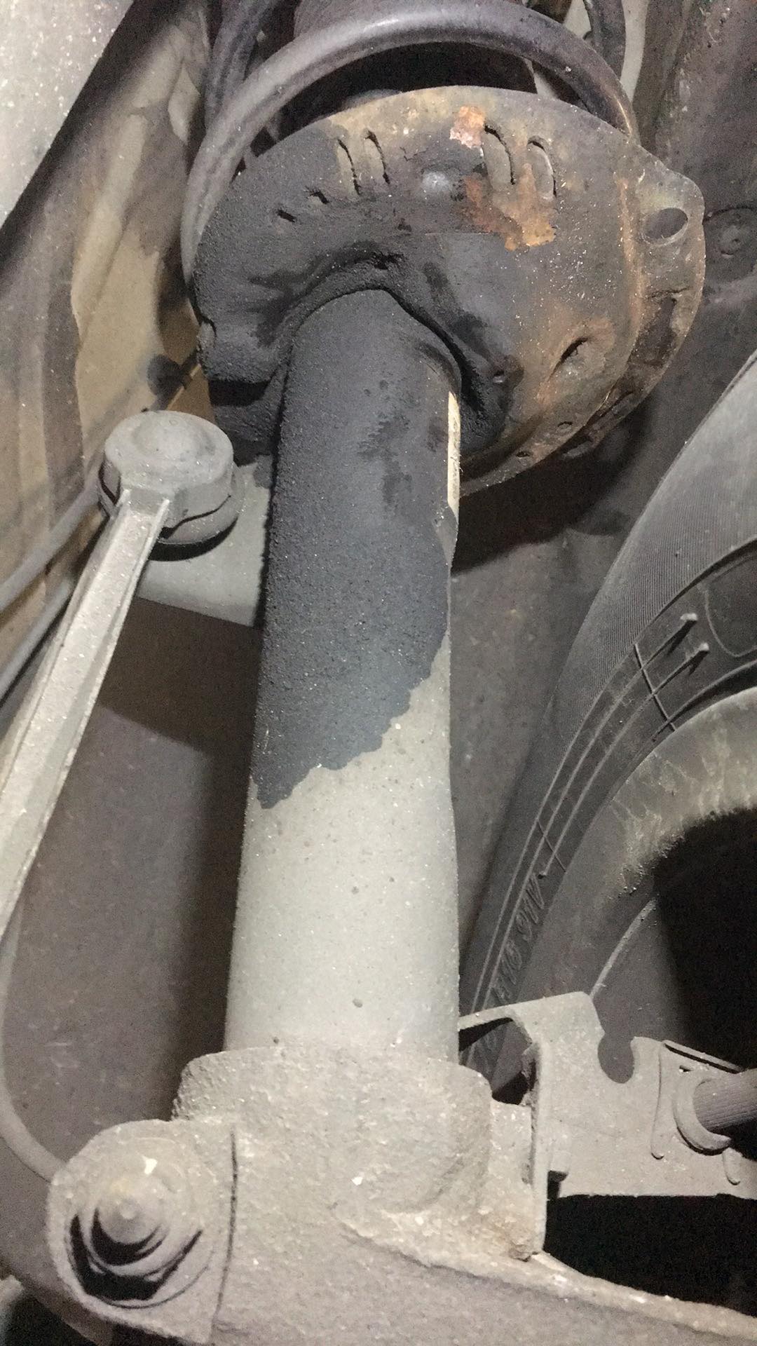 Leaking front shock absorbers Skoda Octavia Mk III (2013 2020