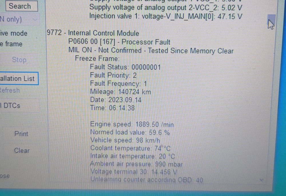 1.6 TDI injector deviation values Skoda Superb Mk II (20082015