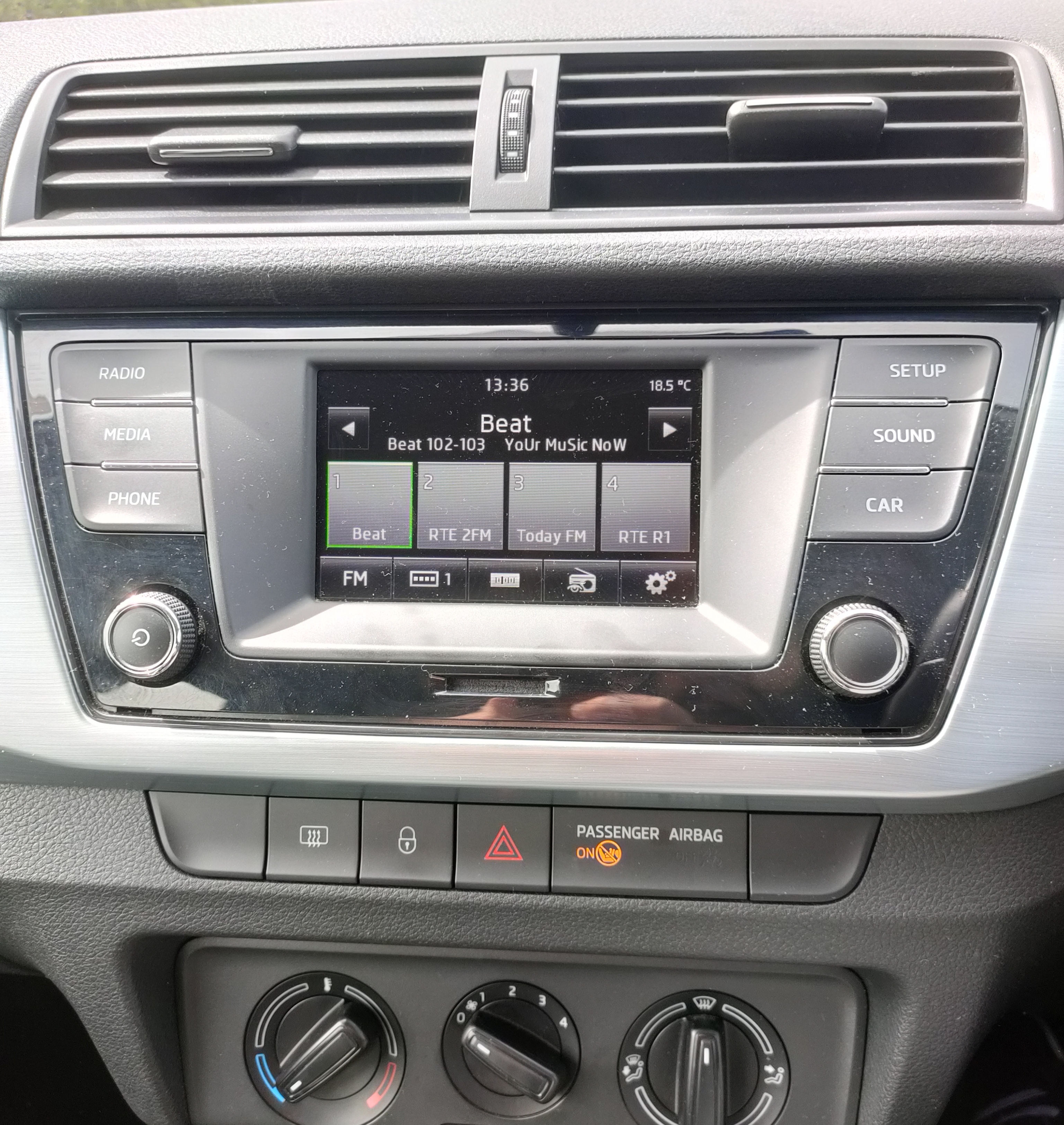 Fabia 2015 (Swing I think) Android Replacement Stereo.