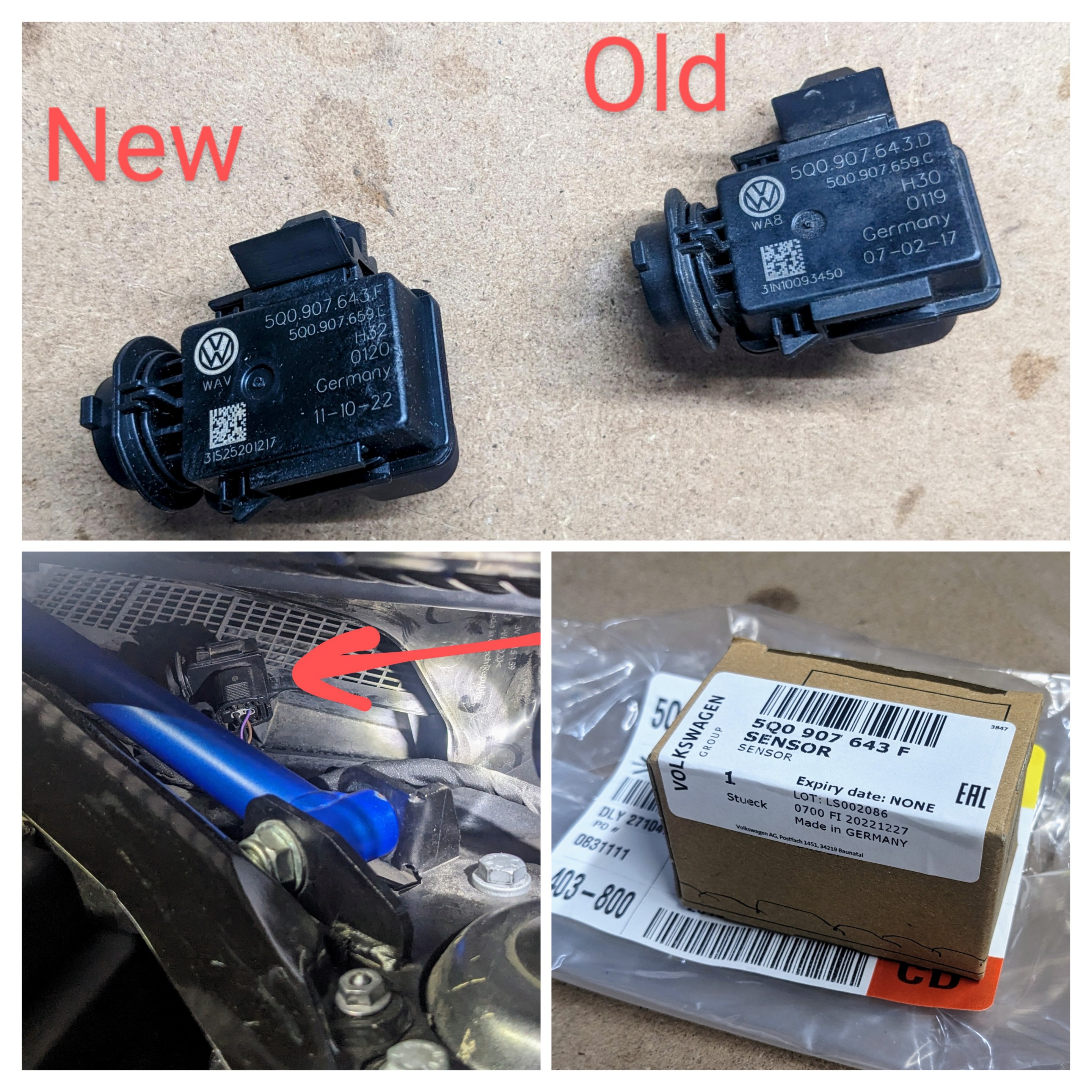 ⭐︎ament⭐︎ Air Quality Sensor Faulty - Skoda Superb Mk3 (2015 - 2023