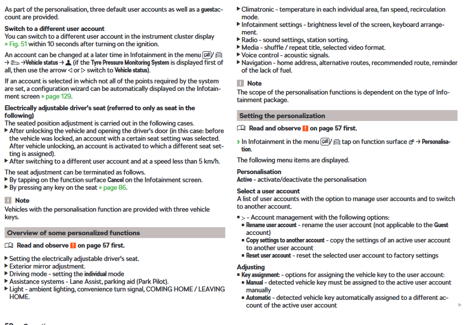 dynamic chassis control Skoda Octavia Mk IV (2020 > ) BRISKODA