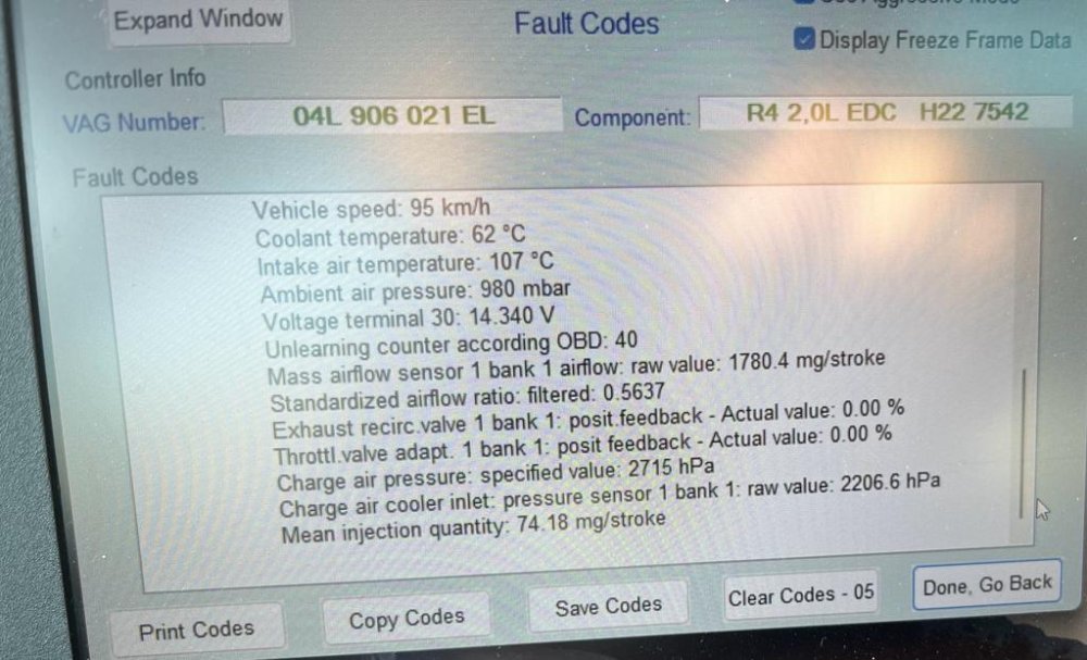 Leak in Air Intake System P2279 00 (167) 2.0 TDI RS CUPA Skoda