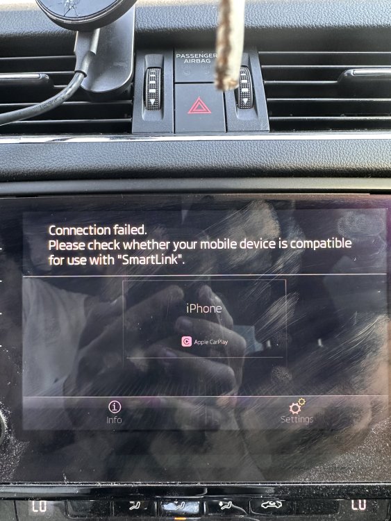 CarPlay not working Skoda Octavia Mk III (2013 2020) BRISKODA