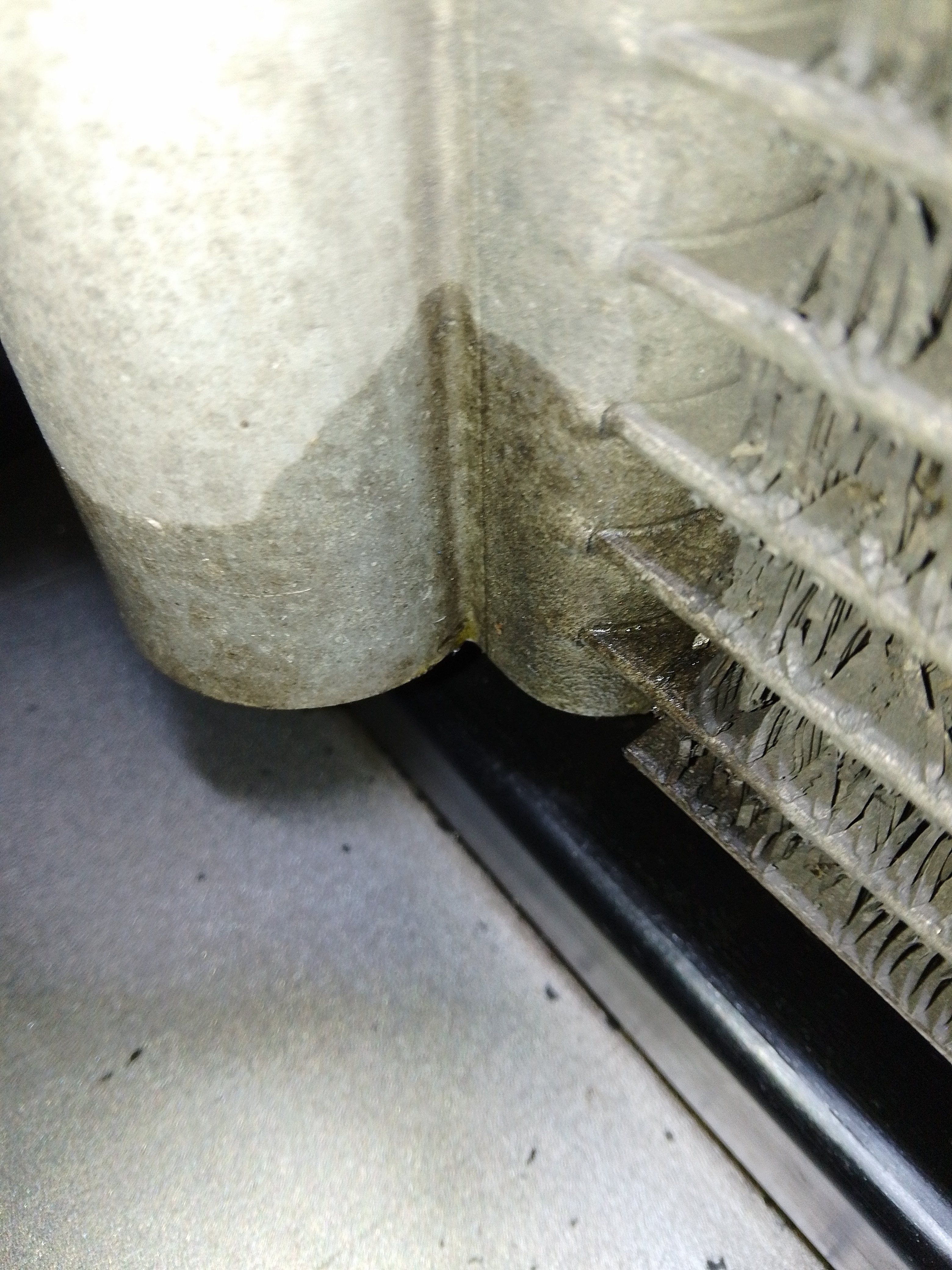 A/C condenser leak?