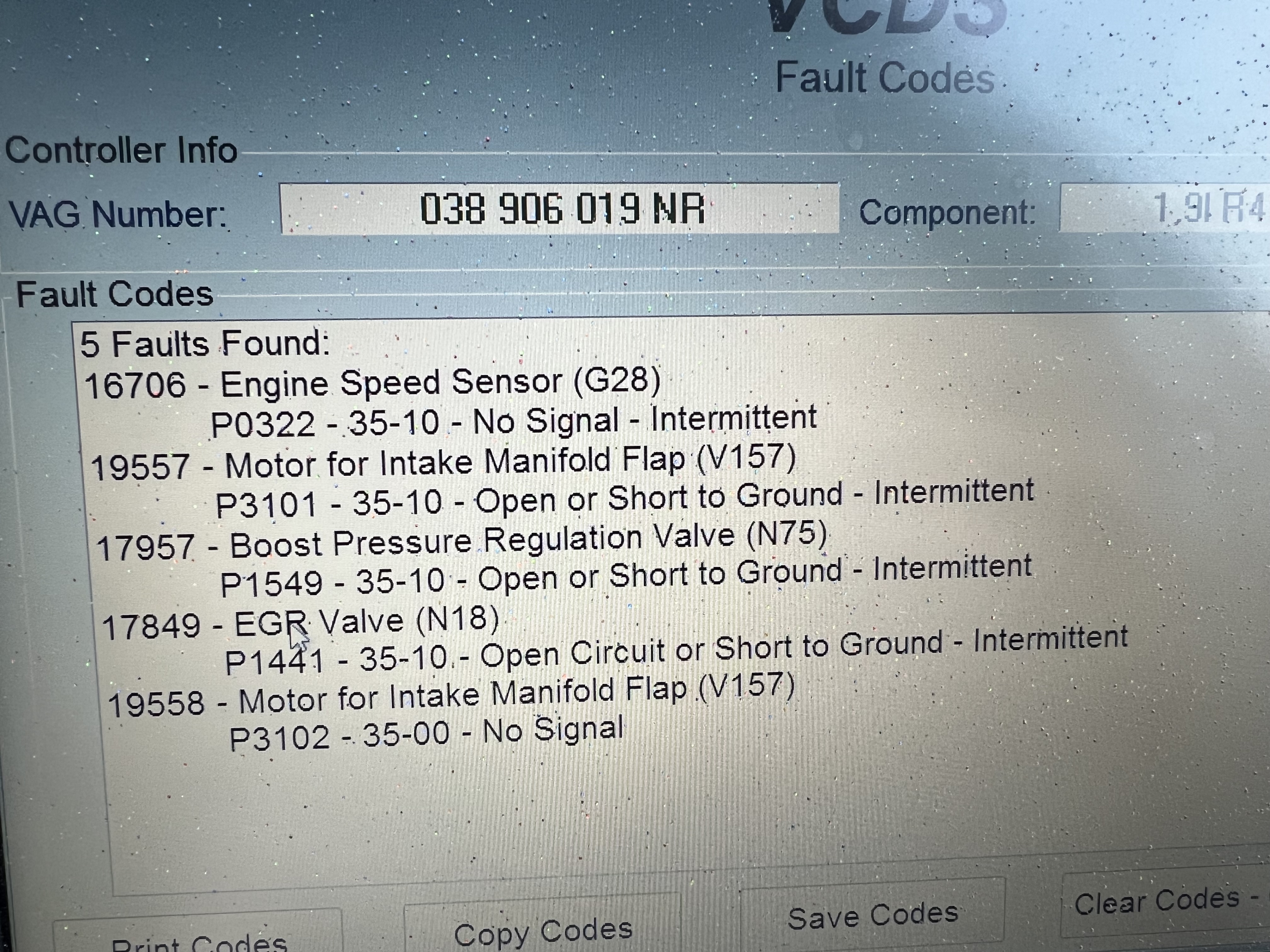 Roomster Scout 1.9TDi with issues