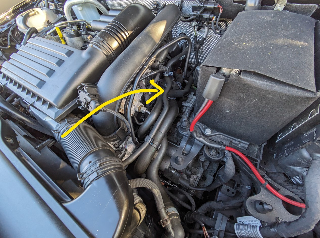 1.4 TSI Coolant Leak From Water Pump Skoda Octavia Mk III (2013