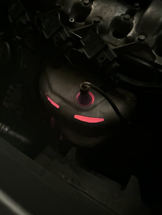 Skoda Fabia MK2 exhaust manifold red glow....??? is that normal Page