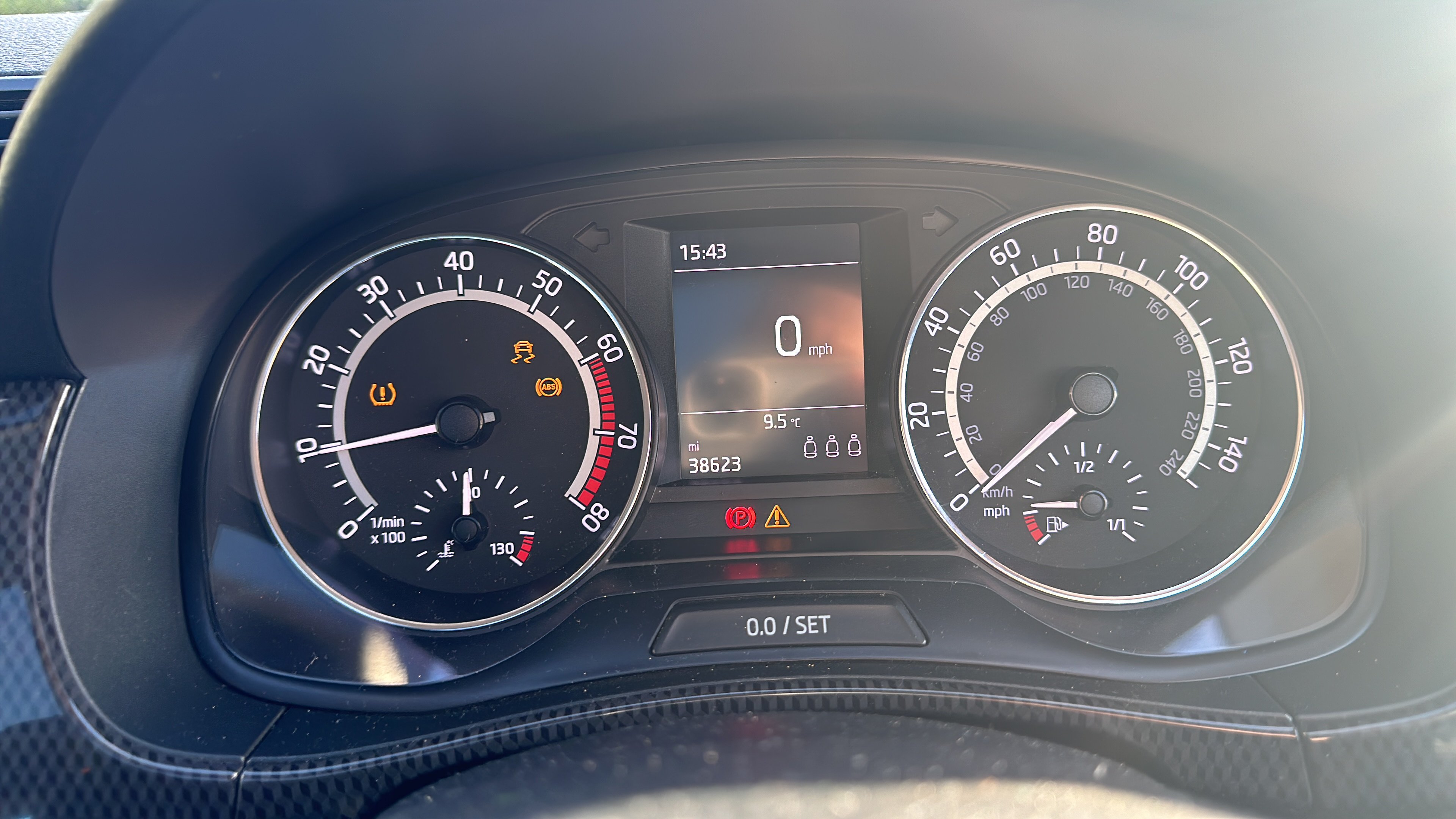 Multiple warning lights Skoda Fabia Mk III (20142021) BRISKODA