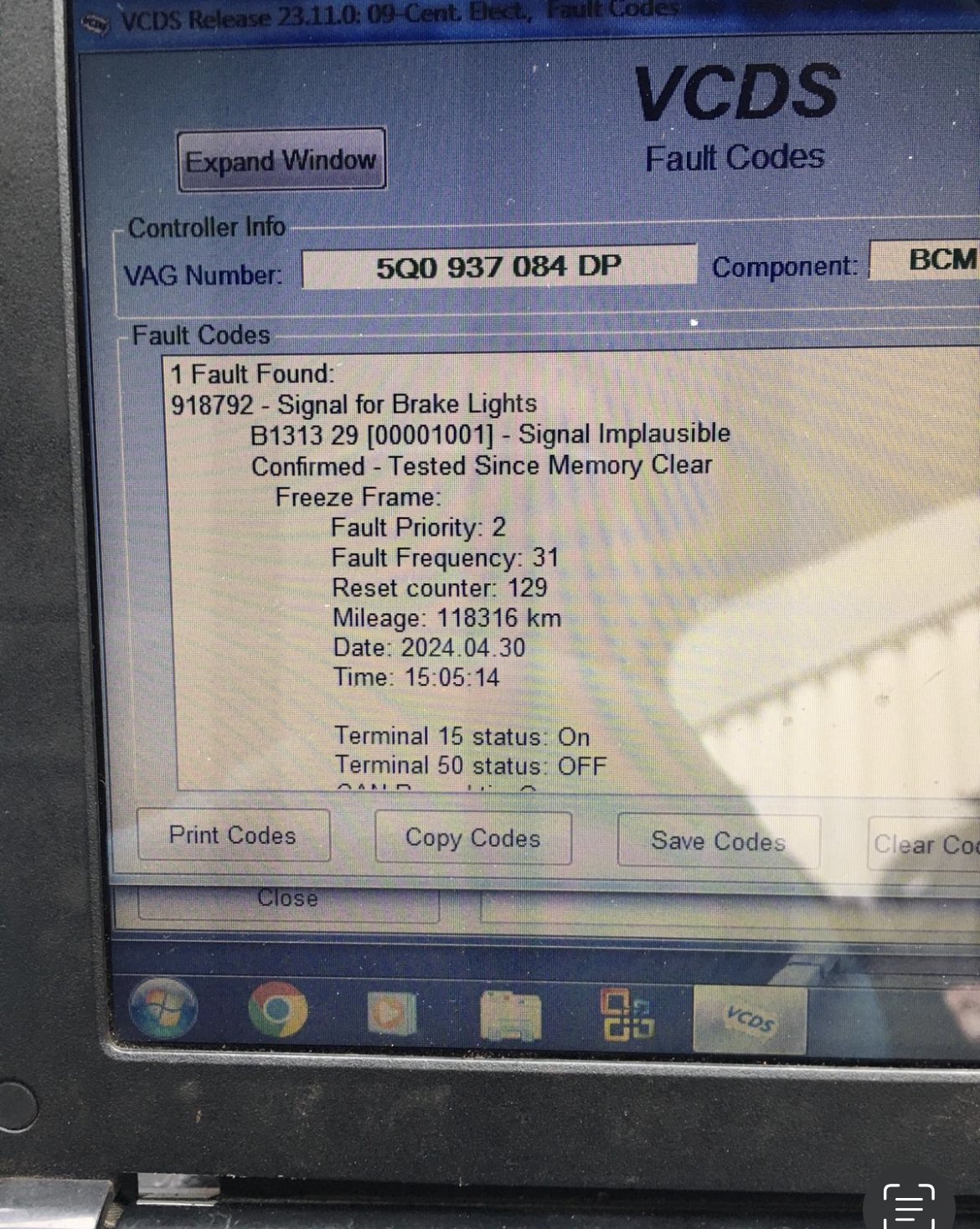 Please check starter system intermittent along with brake lights stay on somebody help me please