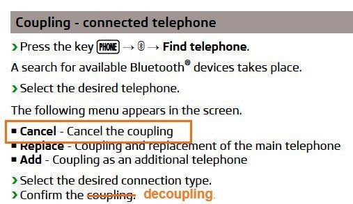 I can't remove Infotainment message: Please connect a mobile phone