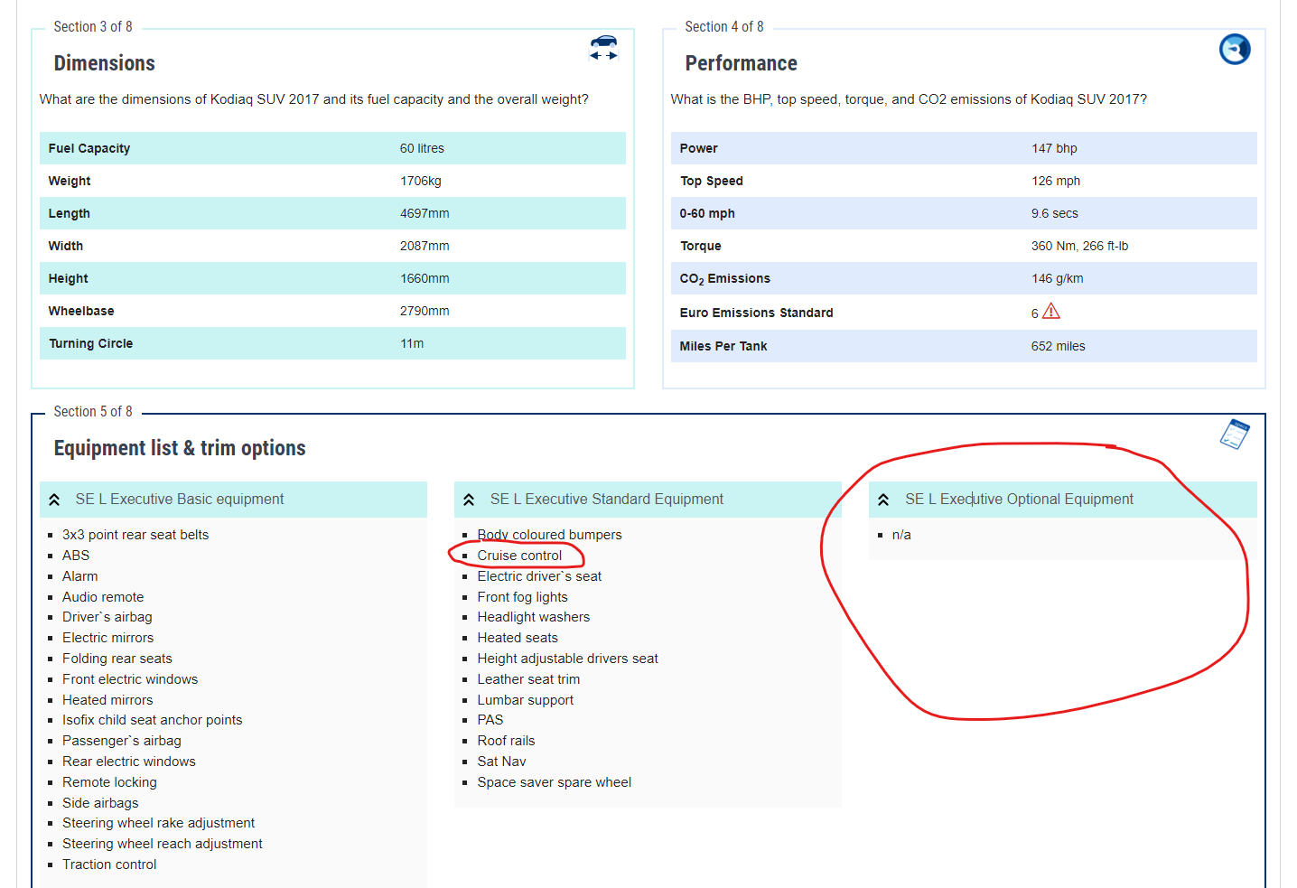 Retrofit Adaptive Cruise Control on Kodiaq Mk1 under Finance Skoda Kodiaq MKI (20172023