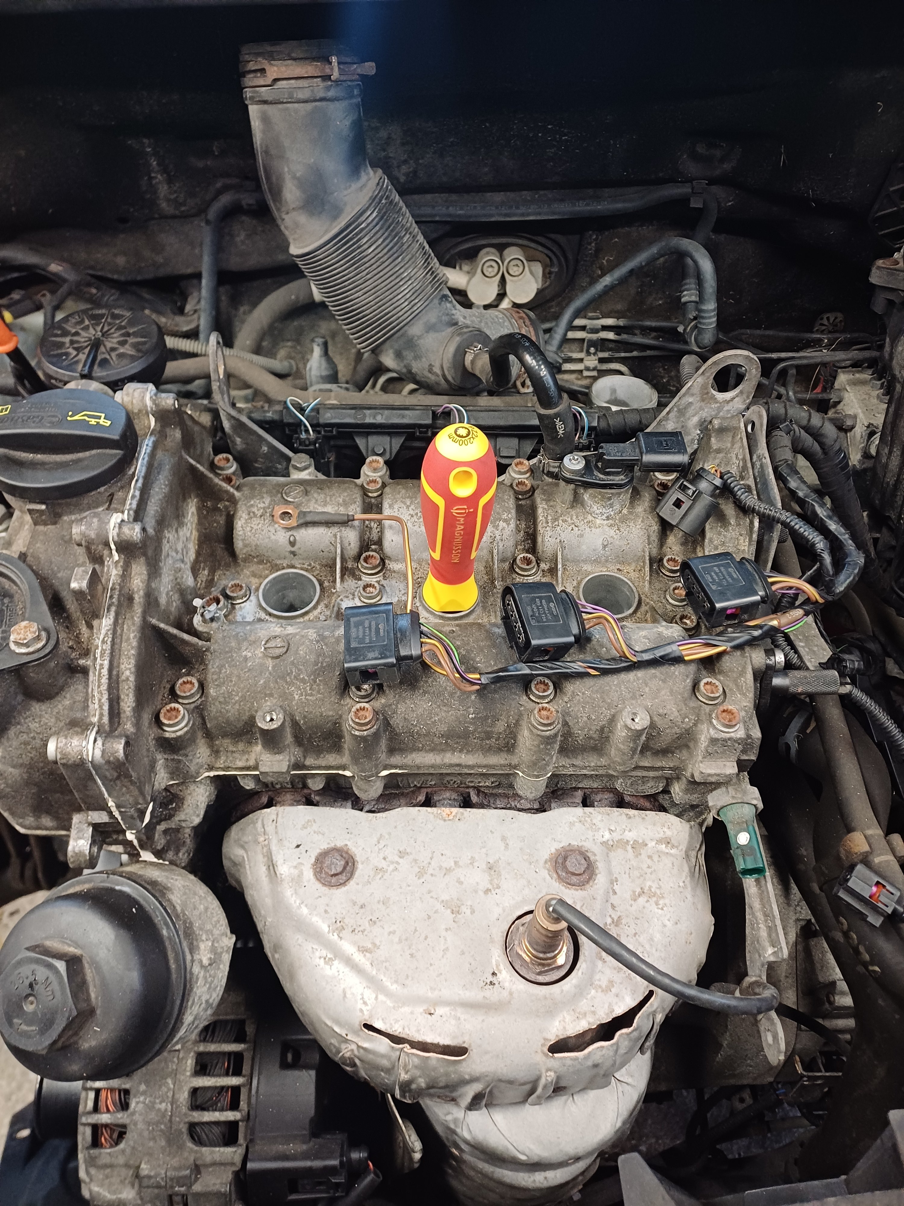 Car won't start after timing chain renewal