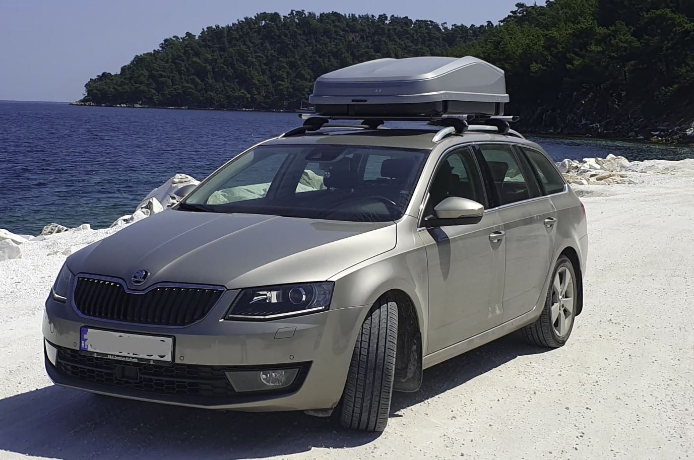 Proud Skoda Octavia owner saying hello to the BRISKODA community