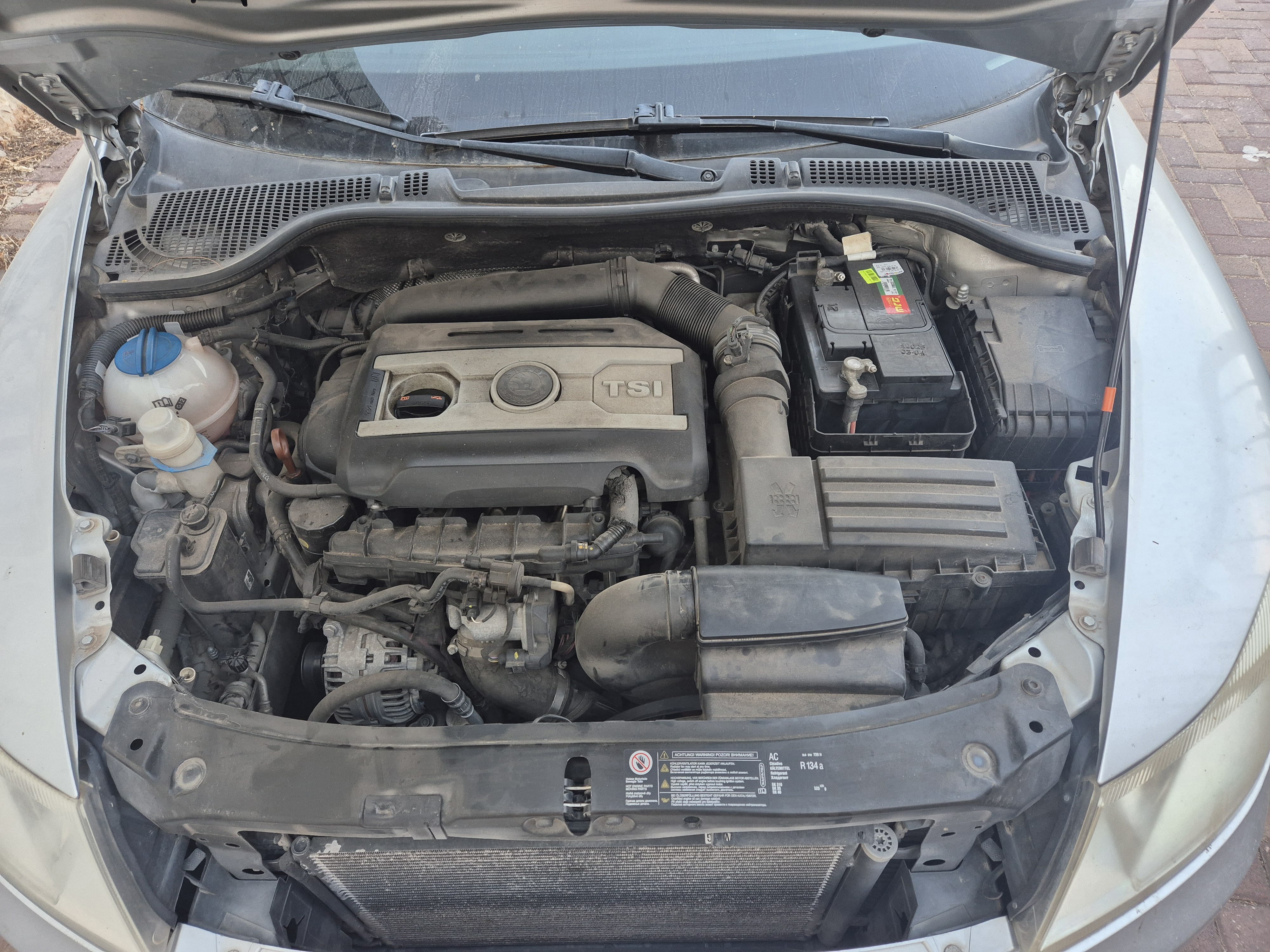 Coolant leak